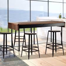 Demello bar & counter stool (set of 2). Benches Stools Bar Stools 2x Bar Stools Bar Chair High Legs Seat Breakfast Bars Kitchen Barstools Vintage Home Furniture Diy Coccinelli De
