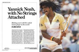 Découvrez la biographie de yannick noah, ainsi que des anecdotes, des citations de yannick noah, des livres, des photos et vidéos. Yannick Noah With No Strings Attached Esquire September 1986