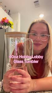 Hobby Lobby Glass Tumblers