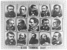 Here's how facial hair has changed since the 19th century. A Master List Of Beard And Mustache Charts Zouch