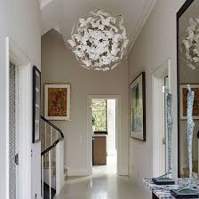Take A Tour Around This Stylish London Home Ideal Home Contemporary Hallway Hallway Ceiling Light Fixtures Hallway Light Fixtures