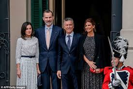 Mauricio macri, presidente de la nación argentina desde 2015 hasta 2019. Queen Maxima And Royal Ladies On Twitter Together With Argentina S President Mauricio Macri And His Wife First Lady Juliana Awada