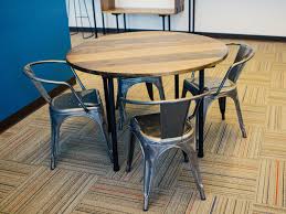 Cafe Table Crafted By Purposeful Design Cafe Tables Cafeteria Table Building Furniture