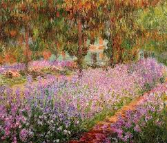 He mixed primary and contrasting colours together according to his own artistic satisfaction. Irises In Monets Garden For Sale 1st Art Gallery