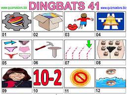 To find answers, you have to take your thinking. Dingbats