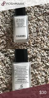 Chanel Le Blanc De Chanel Multi Use Illuminating Base Chanel Illuminating Base Chanel Illuminating Base Only Used 3 Times Almost A Full Bottle Don T Reach For It Chanel Makeup Chanel Makeup Makeup Base Chanel