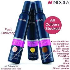 Indola Colour Mousse For Hair All Colours Stocked