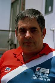 CHIEF Warrant Officer 4 David Mattice during his participation in the 1984  Summer Olympics as a gunsmith for the shooting team