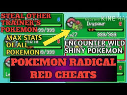 All Cheats For Pokemon Radical Red Gba Rom Hack By Soupercell And Koala4 Part 2 Youtube This is a joint project with yuuiii and a friend koala4. all cheats for pokemon radical red gba rom hack by soupercell and koala4 part 2