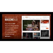 Premiere pro motion graphics templates give editors the power of ae. Magone Template Themes Blogger Blogspot Untuk Berita Dan Magazine Terbaik Shopee Indonesia