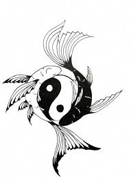 Black And White Koi Fish Yin Yang Tattoo Everything Has It S Black And White Everything Has It S Yin And Yang Dragonkoifishtattoodesigns Yin Yang Tattoos Ying Yang Tattoo Koi Fish Tattoo