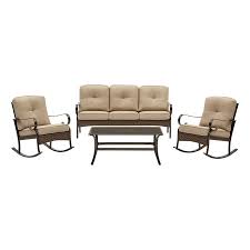 The addition of a patio table or a conversation set can elevate your backyard to a warm and inviting area perfect for hosting all your outdoor gatherings. Patio Conversation Sets At Lowes Com