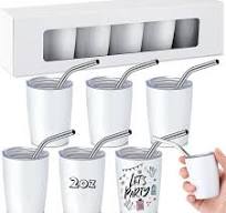 Amazon.com | Lemosae 6 Pcs Mini Tumbler Shot With Straw Lid ...