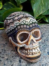 Human skulls in 28mm scale (64u) rated 5.00 out of 5 Dynamite Hand Beaded Huichol Indian Mexican Folk Art Cast Resin Human Skull Metallic Micro Beads By Florencio Lopez Pp719 Peyote People