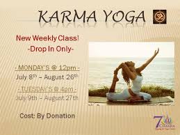 karma yoga 7th chakra yoga general