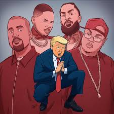 Donald Trump Rap Lyrics Hip Hop Artists Like Ice T Kanye West And Nipsey Hussle Have Been Name Dropping The President For Decades The Washington Post