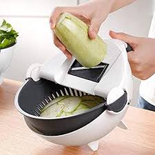 Delisouls Coupe Legumes Rotatif Multifonction Pour Salade Citron Orange Pommes De Terre Ustensile De Cuisine Co Coupe Legumes Ustensile Cuisine Nourriture