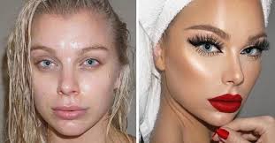crazy makeup transformation black
