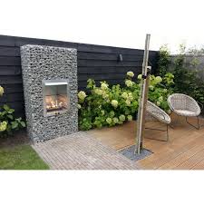 Steinkorb Wandkamin Grill Von Gabinova Feuerstelle Garten Gartengestaltung Spielhaus Garten