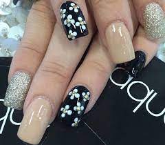 pin by sarcastic ash on nails gold nails white nails with gold shellac nails