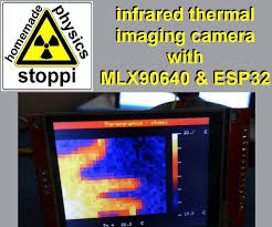 Thermal camera and smartphone mount. Infrared Thermal Imaging Camera With Mlx90640 And Esp32 For Less Than 70 Usd 4 Steps Instructables