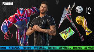 Just like predator was last season, neymar is a secret skin bundled into the ongoing fortnite season 6 battle pass. Neymar Jr Unleashed Unlock His Outfit Go Crazy In Creative And Compete In His Cup
