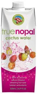 Can you get prickly pear cactus naturally from foods? True Nopal Cactus Water Now Available At Whole Foods Bevnet Com