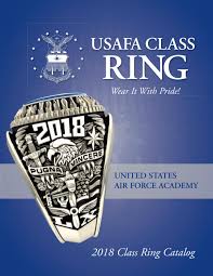 Usafa 2018 Class Ring Catalog By Jostens Issuu