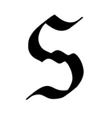 The Letter S In Cursive Letter Letter font hand alphabet calligraphy english script vector written brush cursive black creative handwritten ink mark vintage abc background calligraphic calligraphy alphabet character collection design european expressive graphic hand lettering illustration image isolated language latin lettering.