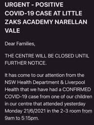 Please understand that our phone lines must be clear for urgent medical care needs. Covid 19 Cases Nsw Infected Child At Little Zak S Academy In Narellan Vale News Com Au Australia S Leading News Site