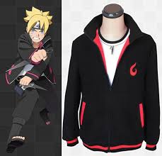 Anime Naruto Uzumaki Boruto Fleeces Cosplay Costume Boruto Casual Hoodie Daily Jacket Roupas Naruto Moletons Legais Roupas De Anime