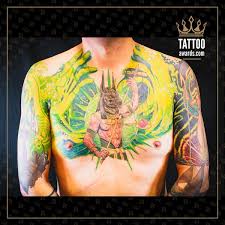 Maybe you would like to learn more about one of these? Tattooawards Com On Twitter Egyptian God Anubis We Love The Color In This Chest Piece Thoughts Tattoo By Surreal Tattoo From The Kansas City Tattoo Convention Tattooawards Makeyourtattoofamous Kansascity Villainarts Tattoo Anubis