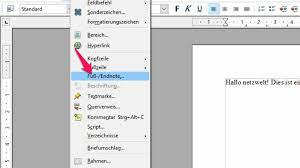 Ich möchte bei einer längeren tabelle (über 4 seiten) die kopzeile auf jeder neuen seite nochmal anzeigen lassen. Openoffice So Fugt Ihr Eine Kopfzeile Und Fussnoten Ein Netzwelt