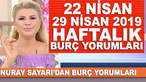 Tum Burclar 22 Nisan 29 Nisan 2019 Nuray Sayari Dan Haftalik Burc Yorumlari Youtube Burclar Ikizler Burcu Martini
