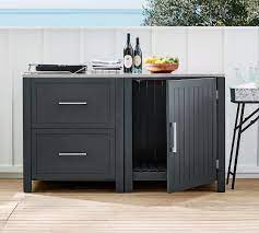 ₹ 350/ square feet get latest price. Indio Metal Outdoor Kitchen Two Drawer Single Door Cabinet Slate Pottery Barn