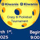 West Des Moines Kiwanis 2nd Annual Crazy 8 Pickleball Tournament