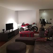 The Anniversario Edition At Home Courtesy Of Ducati Norte Salon Moto Deco Appartement Deco Maison