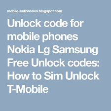 To meet device and account eligibility requirements. Unlock Code For Mobile Phones Nokia Lg Samsung Free Unlock Codes How To Sim Unlock T Mobile Tmobileunloc Samsung Hacks Cell Phone Hacks Android Secret Codes