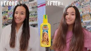 Mist your damp hair with this citrusy, lemon scented hair spray after showering, giving it a shinier, lighter sun in gives results: Dying My Hair Using Sun In Youtube