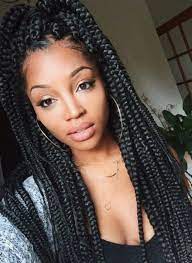 47 Best Big Box Braids Styles And Trends In 2021 Box Braids Hairstyles For Black Women Hair Styles Box Braids Styling Box braids are a great styling option for stylish sporty looks. 47 best big box braids styles and