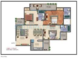Custom floor plans and elevations home design 1500 sq ft homeriview house floor plans modern beautiful plan 1406 3 bedroom ranch w vaulted under eplans country for 1200. 3 Bhk 1500 Sq Ft Apartment For Sale In Maxblis White House Ii At Rs 5462 Sq Ft Noida