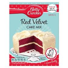 Thank you for putting this online. Betty Crocker Red Velvet Cake Mix 425 G