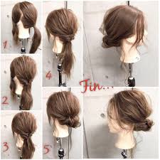 春夏気分な簡単髪型アレンジラフルーズ感でこなれスタイルhair
