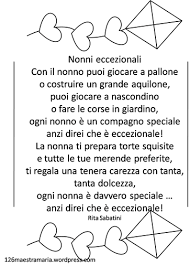 Biglietti Per La Festa Dei Nonni Festa Dei Nonni Nonni Filastrocche