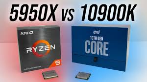 The higher the numeral, the higher the spec of the processor. Amd Ryzen 9 5950x Vs Intel I9 10900k Cpu Comparison Youtube
