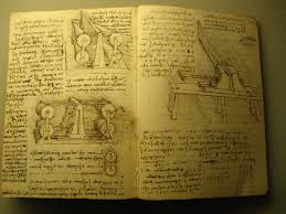 A Page From Leonardo Da Vinci S Personal Notebook Leonardo Da Vinci Da Vinci Drawings Personalized Notebook