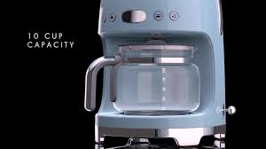 During testing, using the ground coffee was the most tricky and messy part. Creative Kitchen Smeg Drip Filter Coffee Machine Facebook