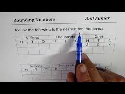 How To Round Numbers To Nearest Ten Thousand Using Place