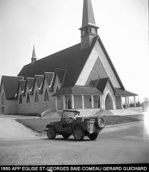 Eglise St George Ville De Baie Comeau Archives 1960 Quelques Superbes Photos D Archives De Baie Comeau Hauterive Et De Plusieurs Autres Endroi Spain Canada