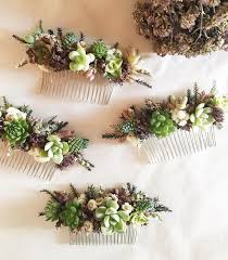 Here you may find decisions for your celebrations, flower bouquets, arrangements and centerpieces, even bulk wedding flowers to buy online. Succulent Hair Comb Purple Green Etsy Succulent Wedding Decor Hair Comb Flowers In Hair
